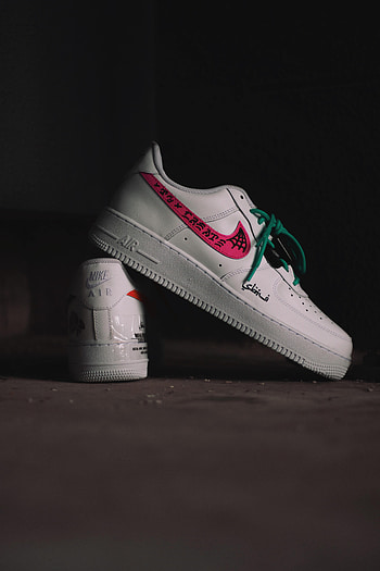 Dark, Miscellanea, Miscellaneous, Sneakers, Inscription HD phone wallpaper
