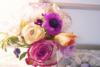 Bouquet, beautiful, flowers, multicolors HD wallpaper
