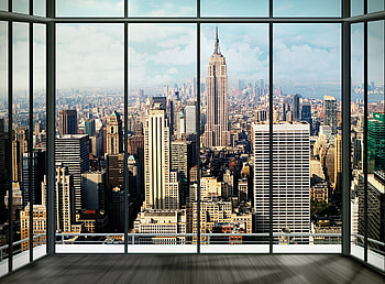 Skyline Mural, Travels, City skyline , Murals HD wallpaper