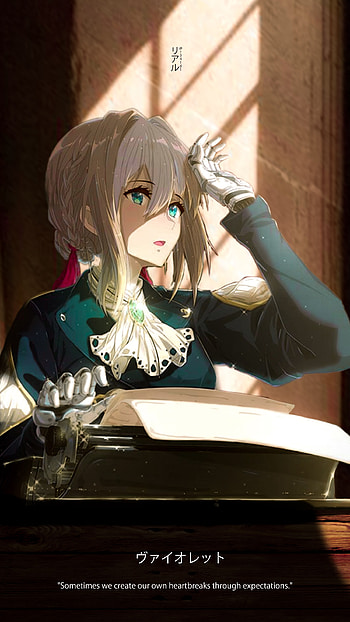Violet Evergarden, r34ld1, anime HD phone wallpaper