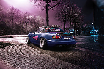 Mazda Mx5 Rear , mazda-mx5, mazda, cars, behance HD wallpaper