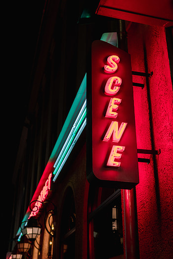 Words, Shine, Light, Neon, Sign, Signboard, Word, Scene HD phone wallpaper