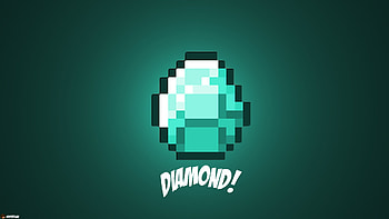 Diamond Minecraft, minecraft, games HD wallpaper