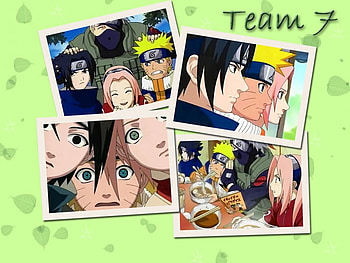 Team 7, girl, anime, , boys HD wallpaper