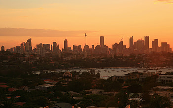 Sydney city , Cityscape view, Vibrant atmosphere, Travels HD wallpaper