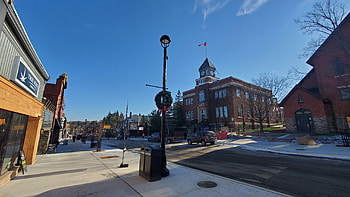 Huntsville, Travels, Muskoka market, Main street HD wallpaper