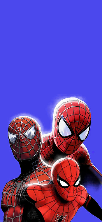 Spider-Men No Way Home, Superheroes, Miles morales, Tobey Maguire, Blue, Peter Parker, Andrew Garfield, Spiderverse, Doctor strange, Marvel, Drawings, Spider-Man, Venom, Tom Holland, Comics, MCU, Spiderman, Comic HD phone wallpaper
