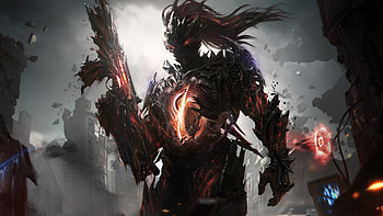 Call Of Duty Mobile Lazarus Cosmic Wrath, Mobile Game, Call Of Duty: Mobile, Dark Armor HD wallpaper