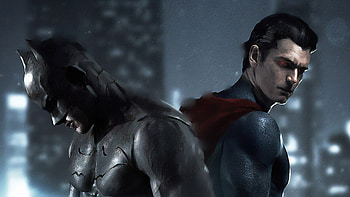 Art Batman And Superman, batman, superman, superheroes, artwork, artstation HD wallpaper