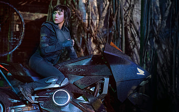 Ghost in the Shell, Scarlett Johansson, Action film HD wallpaper