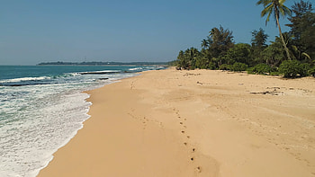 Liberia Travels, Tranquil beaches, Scenic beauty, Serenity HD wallpaper