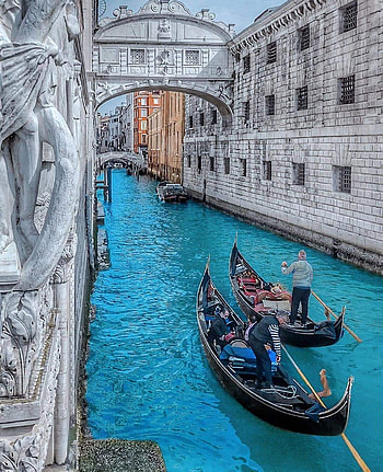 Venice Italy, body_of_water, watercraft HD phone wallpaper