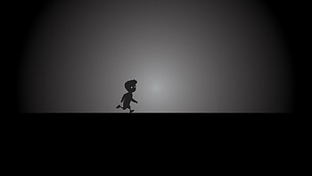 Limbo Android , Silhouette of the boy, Minimalist design, Shadowy setting HD wallpaper