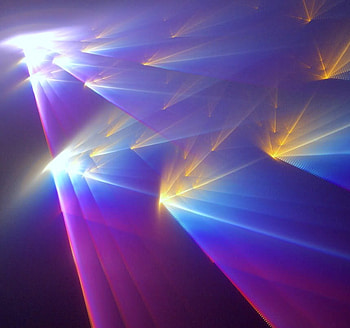 Let there be light, rays, beams, color, light HD wallpaper