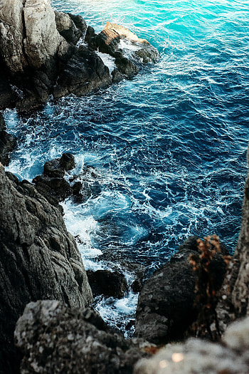 Nature, Waves, Rocks, Spray, Surf HD phone wallpaper