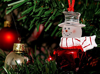 Holidays, Snowman, Branch, Christmas Decorations, Christmas Tree Toys, Christmas Tree HD wallpaper