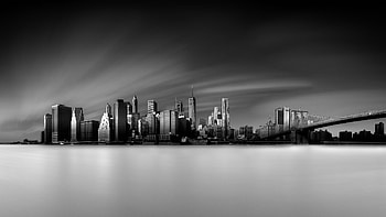 New York, Black and White, Travels, Ultra HD wallpaper