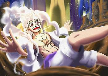 Luffy Gear 5, Gear 5 (One Piece), Monkey D. Luffy, Anime, One Piece HD wallpaper