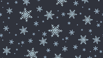 Snowflakes, pattern, abstract HD wallpaper