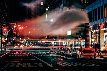 City Street Construction Traffic Block, city, street, graphy HD wallpaper