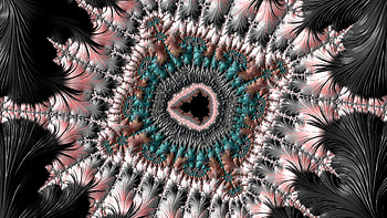 Fractal Art for your - licorice or Liquorice, CGI, pattern, psychedelic, trippy, Abstract, fractal HD wallpaper