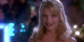 Cameron Diaz, Mischievous character, Iconic performance, Classic comedy HD wallpaper
