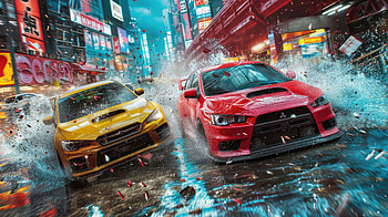 Super Racing Cars , racing-cars, cars, artist, artwork, digital-art, deviantart HD wallpaper