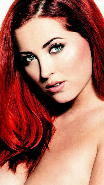 Lucy collet, sexy seductive, looking HD phone wallpaper