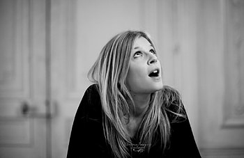 Clemence Poesy, celebrity, black and white, beautiful, models, people, france, actresses HD wallpaper