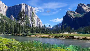 Stunning Ultra of Microsoft Flight Simulator 2024, video game, Microsoft Flight Simulator 2024 HD wallpaper