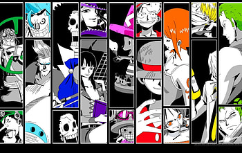 One Piece, colors, girls, anime, boys HD wallpaper