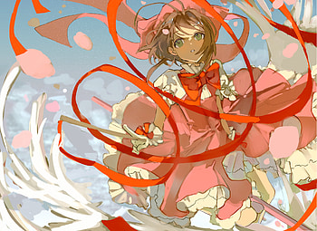 Sakura Kinomoto, Sakura Kinomoto, Anime, Cardcaptor Sakura HD wallpaper