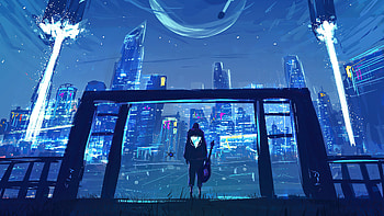 Lost Memories In City , artist, artwork, digital-art HD wallpaper
