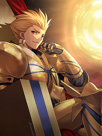 Gilgamesh, Archer, Fate/Zero HD phone wallpaper