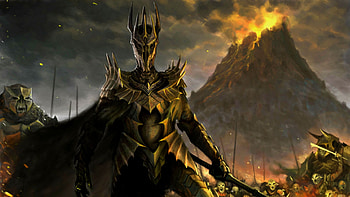 Sauron, Mt Doom, LOTR HD wallpaper