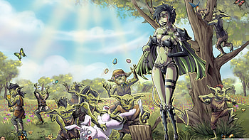 Goblins, Ultra background, TV tablet smart HD wallpaper