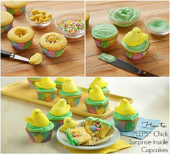 Peep Cupcakes, Candy, Easter, Food, Chicken, Other HD wallpaper