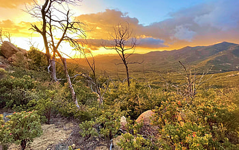 Warner Springs, CA, california, landscape, clouds, colors, sky, usa HD wallpaper