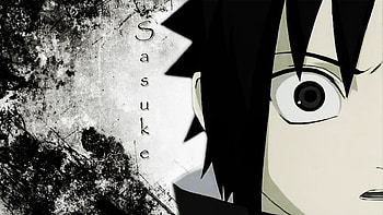 sasuke, naruto, anime, boy HD wallpaper