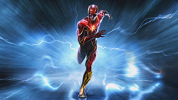 Flash Fast Run , flash, superheroes, artwork, artist, digital-art, artstation HD wallpaper