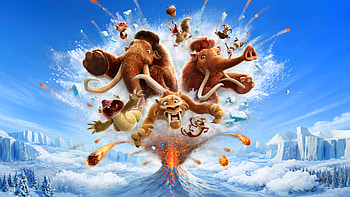 Mammoth Mayhem — Ice Age Explosion HD wallpaper