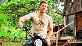 Chris Pratt, Jurassic World 3, Dinosaur conservation, Snow scene HD wallpaper