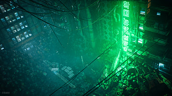 The Ascent / Lots of Garbage, video game, The Ascent HD wallpaper