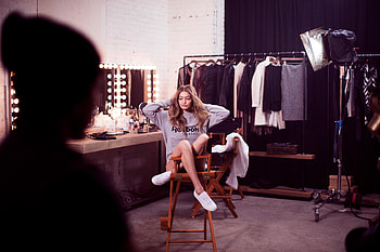 Gigi Hadid Reebok Classic Campaign, gigi-hadid, celebrities, girls, reebok HD wallpaper