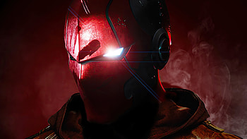 Red Hood Mask , red-hood, superheroes, artwork, artist, artstation HD wallpaper