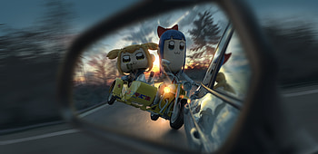 Video game, Pop Team Epic, girls on bike, anime HD wallpaper