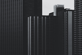 Building, Minimalism, Skyscrapers, Bw, Chb, Multi-Storey HD wallpaper