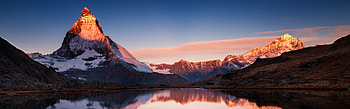 Landscape Wide, landscape, wide, nature, mountains, reflection HD wallpaper