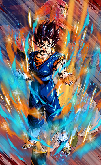 Vegito DBL, buuhan, dragon ball z, dragon ball legends, buu gohan absorbed, super buu, dbz, anime HD phone wallpaper