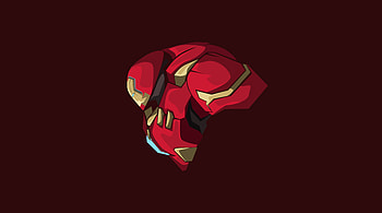 Hulkbuster Minimal, hulkbuster, iron-man, superheroes, minimalism, minimalist, artist, artwork, digital-art HD wallpaper